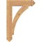 Ekena Millwork Thorton Arts & Crafts Smooth Bracket, Western Red Cedar, 3 1/2"W x 18"D x 26"H BKT04X18X26THR03SWR - alternate 3